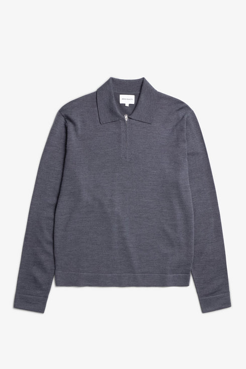 NORSE PROJECTS TECH MERINO CREPE POLO
